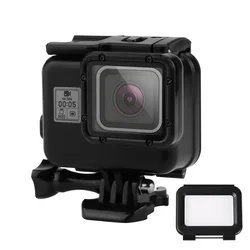 Wodoodporna obudowa do nurkowania 60M Go Pro 7 Obudowa ochronna Obudowa do Gopro 7 6 5 Czarny Akcesoria do kamer akcji