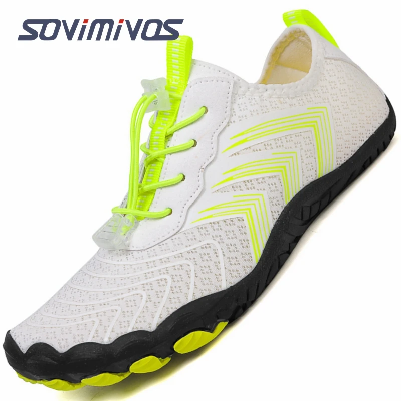 

2025 New Beach Aqua Water Shoes Men Quick Dry Women Breathable water Sneakers Footwear Barefoot Swimming Hiking Gym Shoes
