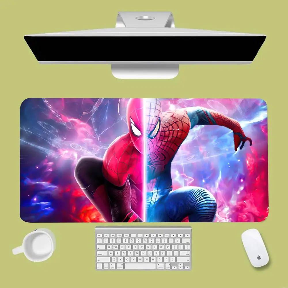 S-Spider-M-Man 100x50cm Mouse Pad Mouse Gamer Gaming Pad Office Accessories for Desk Mat Mousepad Mats Keyboard Mause Carpet Com