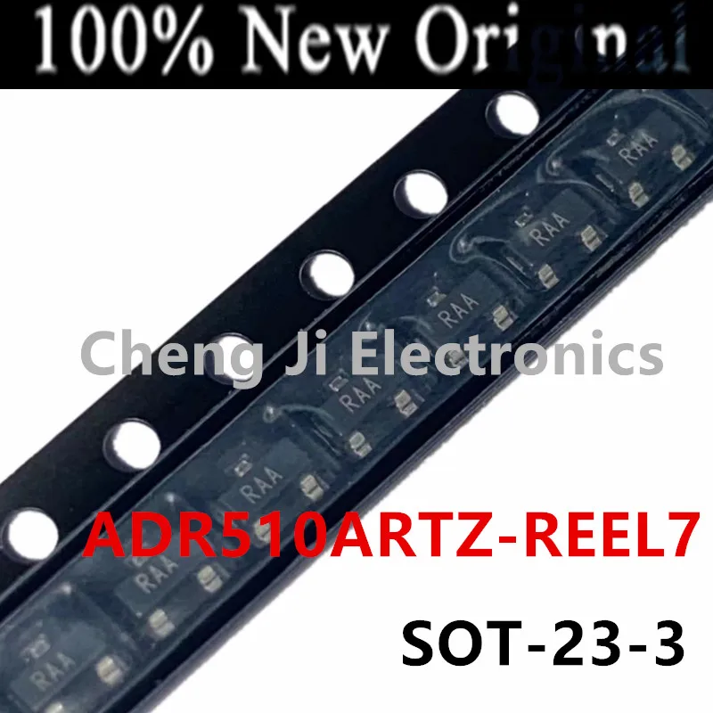 

10PCS/Lot ADR510ARTZ-REEL7 RAA 、ADR5040BRTZ-REEL7 R2L New shunt voltage reference chip ADR510 、ADR5040