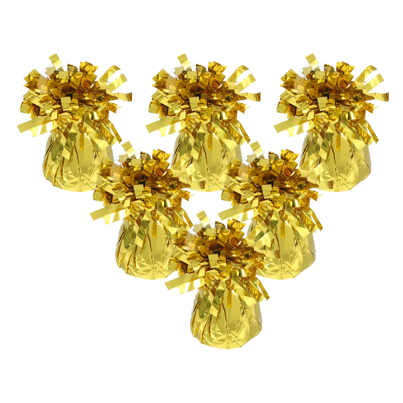 

6Pcs Balloon Weight Blocks in Vibrant Colors Heavy Balloon Set for Weddings Birthdays Graduations Baby Showers Party Supplies