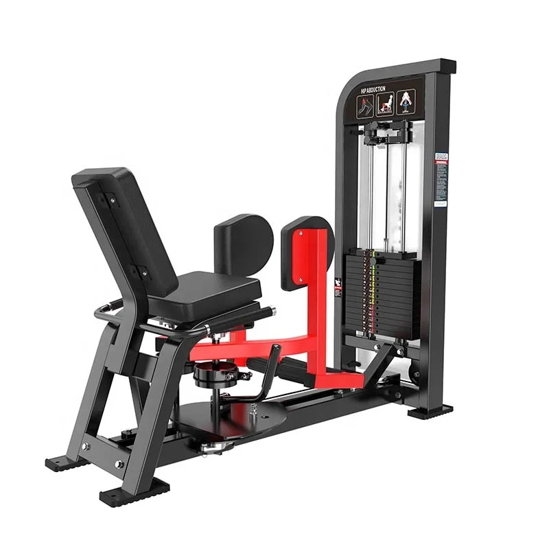 

High Quality Commercial Fitness Equipment Leg Exercise Pin Loaded Seated Abductor/Outer Thigh Machine For Club