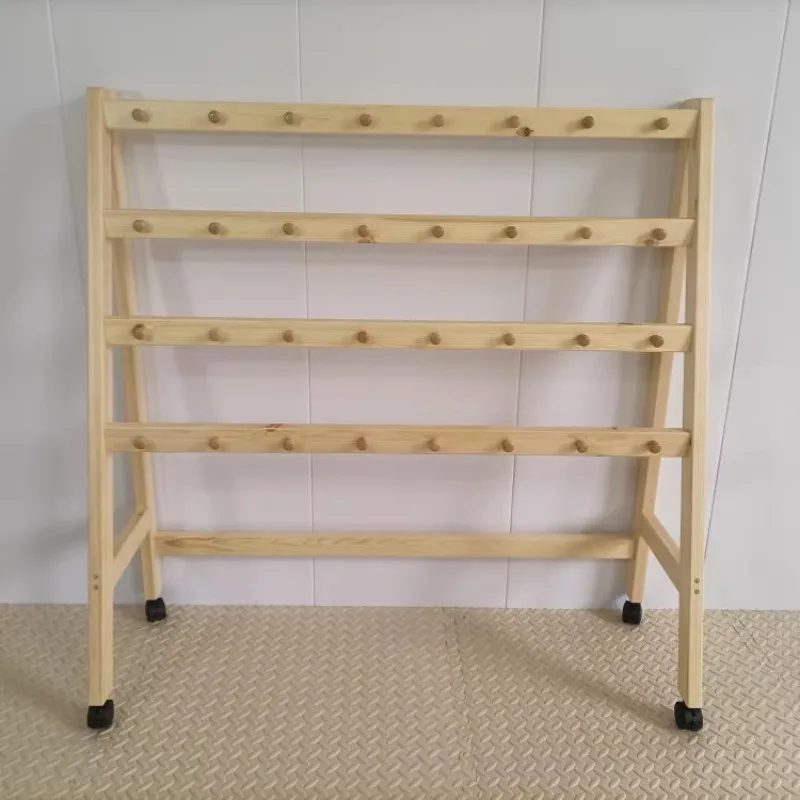 

Kindergarten towel rack Kindergarten solid wood wooden towel rack Children's solid wood towel rack Removable