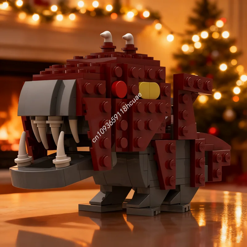 203 قطعة MOC فال هازاك الوحش هنتر العالم نموذج بناء لعبة كتل العمارة لتقوم بها بنفسك التعليم الإبداعي هدية الكريسماس عيد ميلاد #1