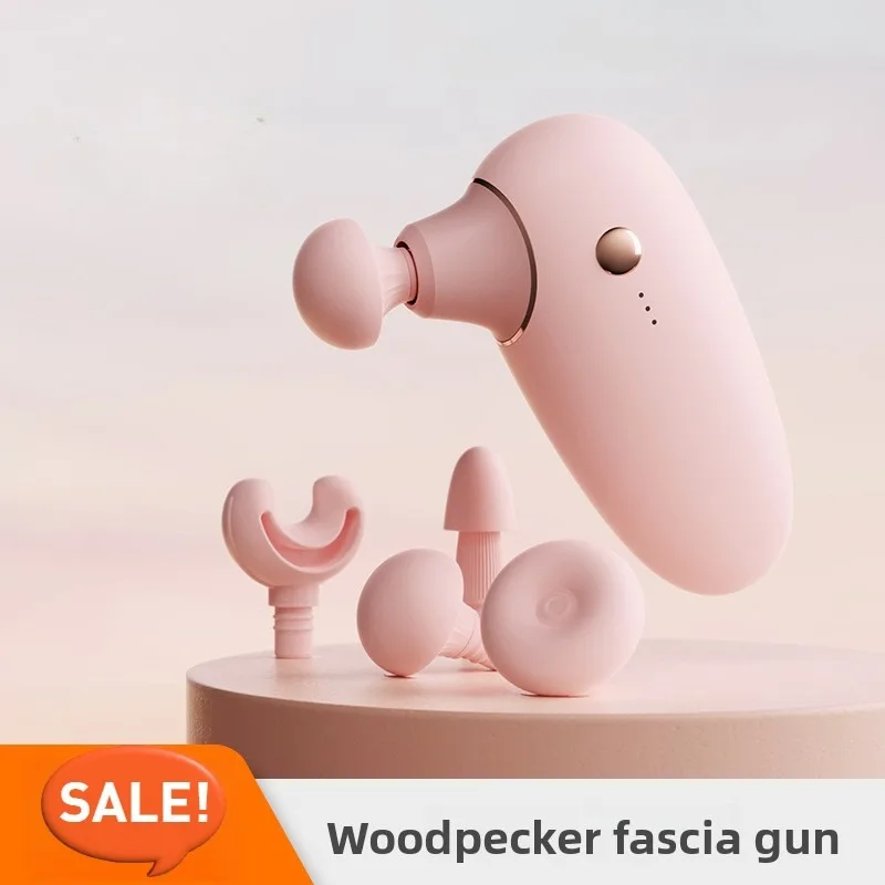 

Compact and exquisite fascia gun - a portable massager with 4 adjustable gears for muscle relaxation and fitness