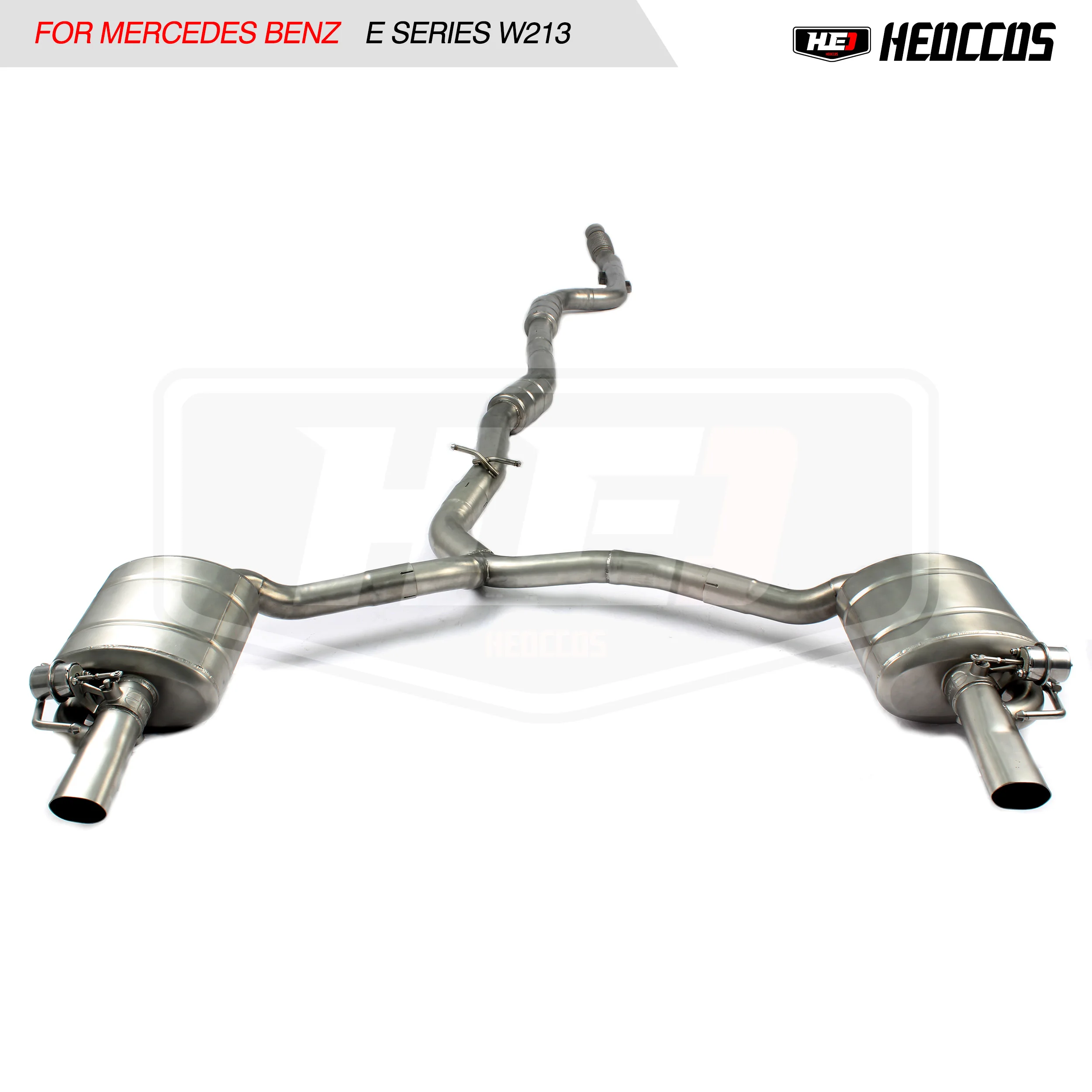 

HEO exhaust system for Mercedes Benz E200 W213 2.0T exhaust catback stainless steel valve exhaust car accessories Silencer drum