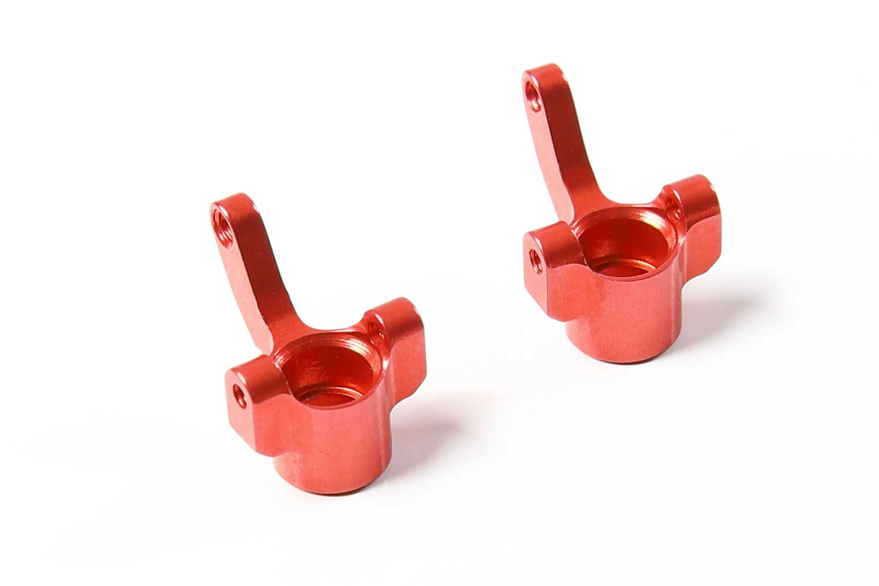 CNC Aluminum 1/24 RC Car Team Losi Micro Front Steering Knuckle Spindle Set Upgrade Part