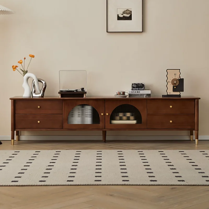 Beauty Trendy Tv Stand Glam Aesthetic Elegant Storage Tv Stand Luxury Glamour Meuble Tv Mural Télévision Home Furniture