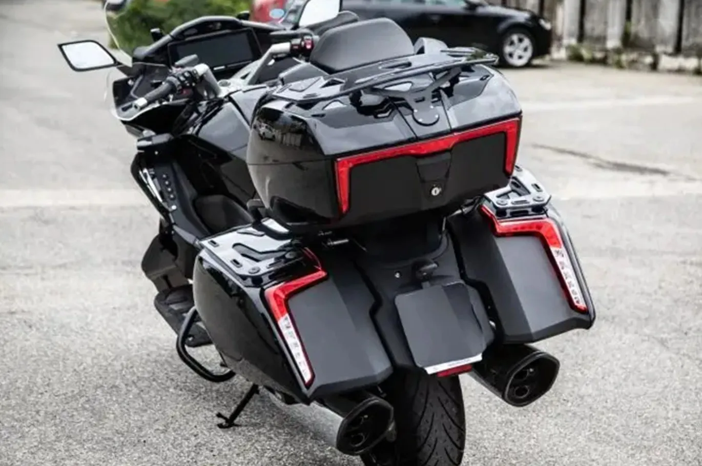 New Motorcycle Accessories Rear Luggage Rack Top Case Support For BMW K1600GA K1600 Grand America 2017-2024 Trunk Mount Bracket
