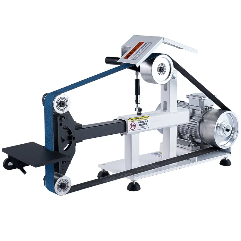 

Industrial grade horizontal knife sharpener 2100 * 50 high power polishing machine multi-functional belt abrasive machine
