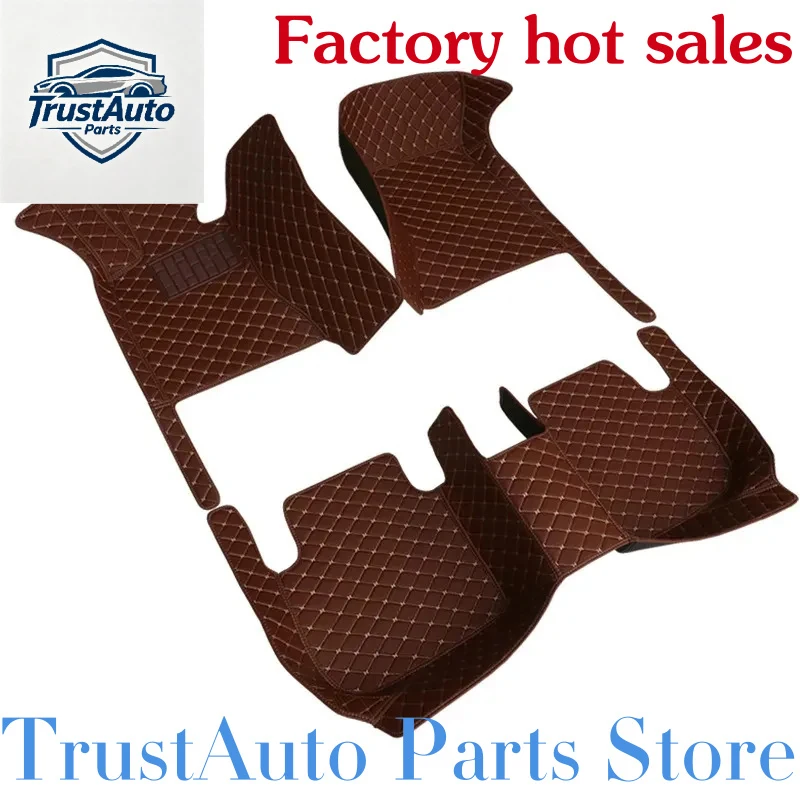 TrustAuto Parts Store is having a hot sale! High-quality full-surround leather Durle color selection car mats Seltos