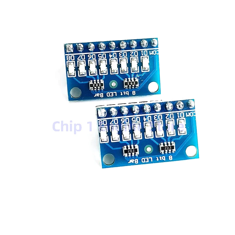 5 STKS 3-24 V 8 Bit Blauw/Rood Gemeenschappelijke anode/kathode LED indicator Module Breadboard starter kit Board voor Arduiuo NANO UNO MEGA2560