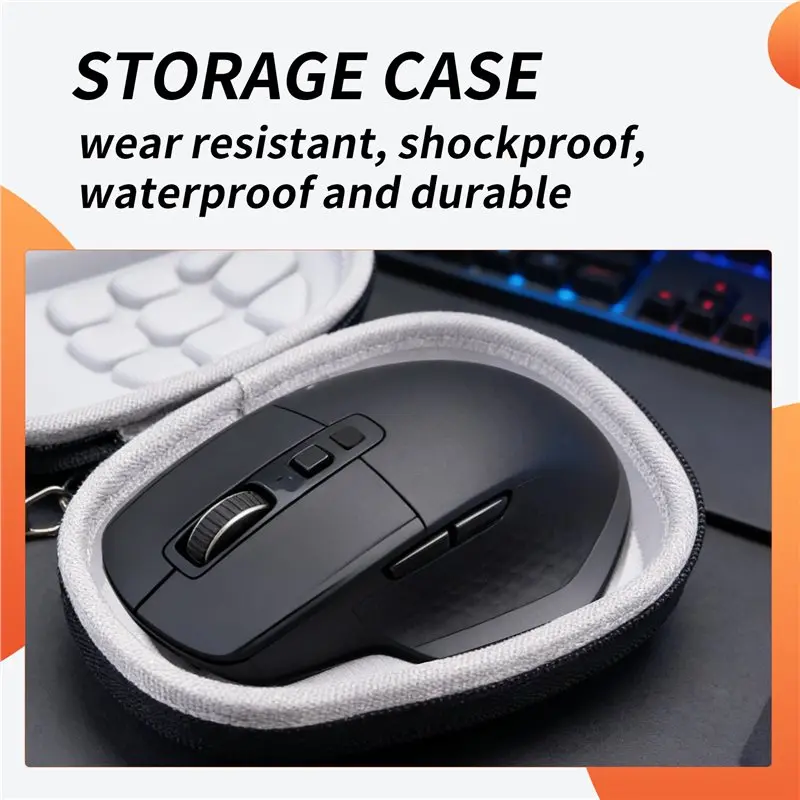 ?Carrying Bag Gaming Mouse Storage Box Case Pouch Shockproof Waterproof Accessories Travel For Logitech MX Master 3 / 3S