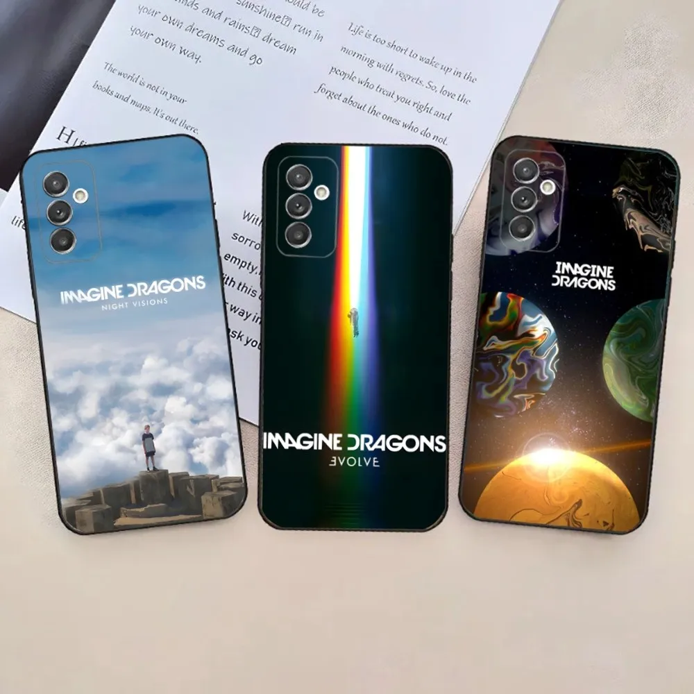 I-Imagine Dragons Night Visions Phone Case For Samsung Galaxy A20,A21s,A22,A31,A32,A52,A53,A72,73,A80,A91 Soft Black Phone Cover