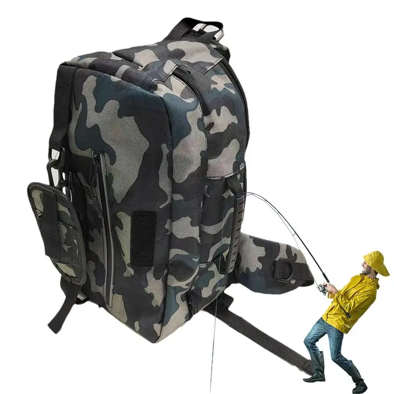 

Fishing Chest Bag Waterproof Outdoor Fly Fishing Bag Multifunctional Tackle Backpack Storage Pack For Running Cycling Hiking