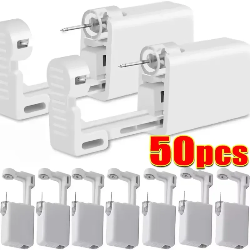 Disposable Safety Ear Piercing Gun Kit Women Disinfect Earring Piercer Machine Stud Nose Body Jewelry Piercing Tools