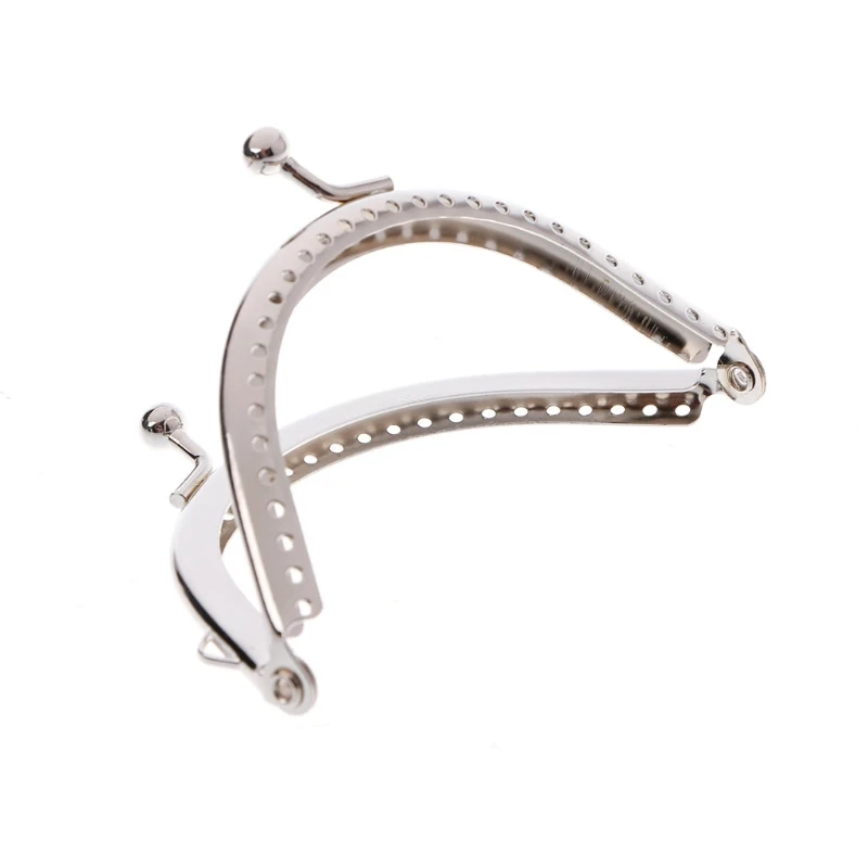 Monedero de Metal para manualidades, marco para manualidades, cierre de broche, accesorios, 8,5 cm, 1 ud.