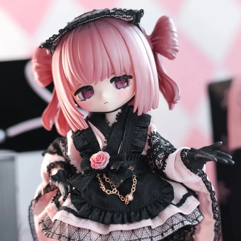В наличии 1/12 Bjd Box Poetry Asymptomatic Series Blind Box Kawaii Girl Фигурка Коллекция Модель Модная игрушка Подарок для девочек