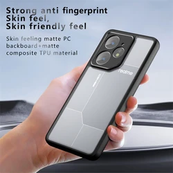 Case For Realme Neo 7 Case Matte Clear Silicone Back Cover For Realme GT Neo7 5G Camera Protection Shell Shockproof Bumper