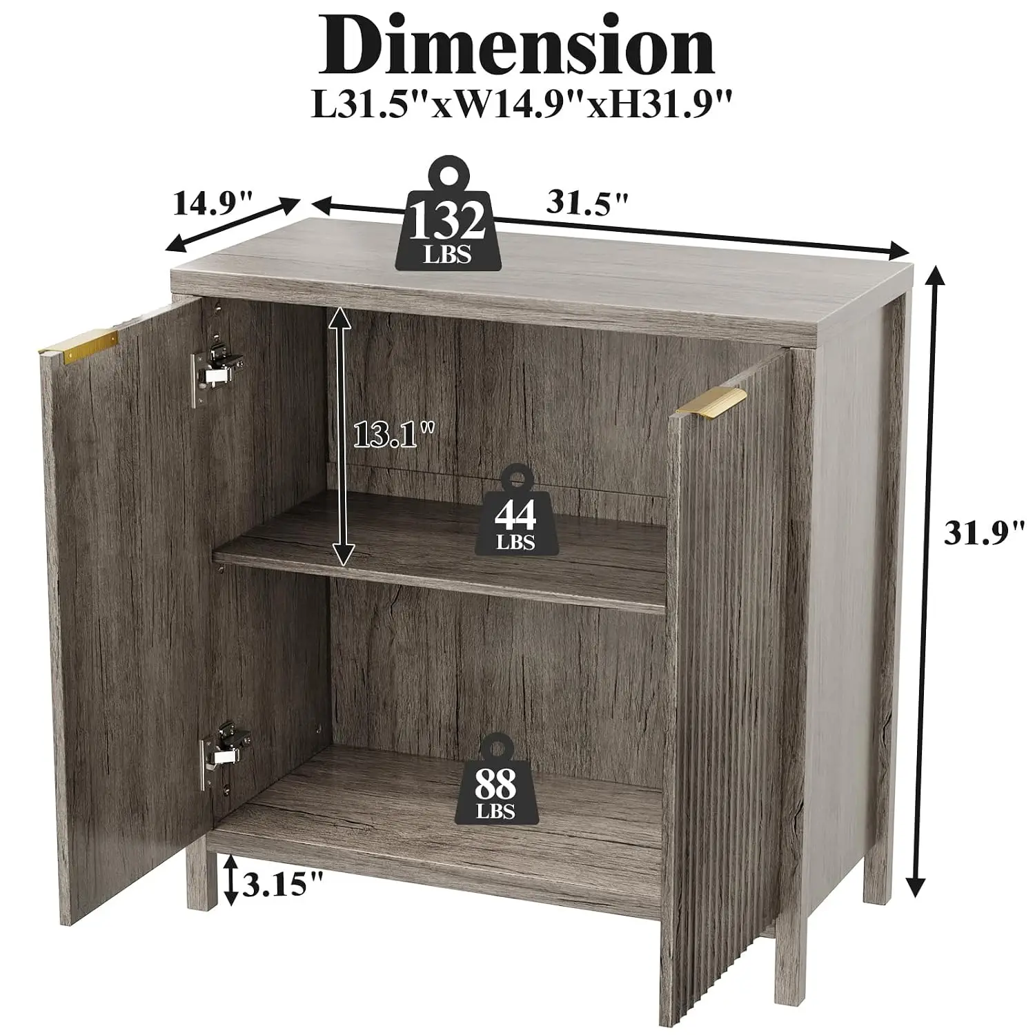 Sideboard Set of 3, 31