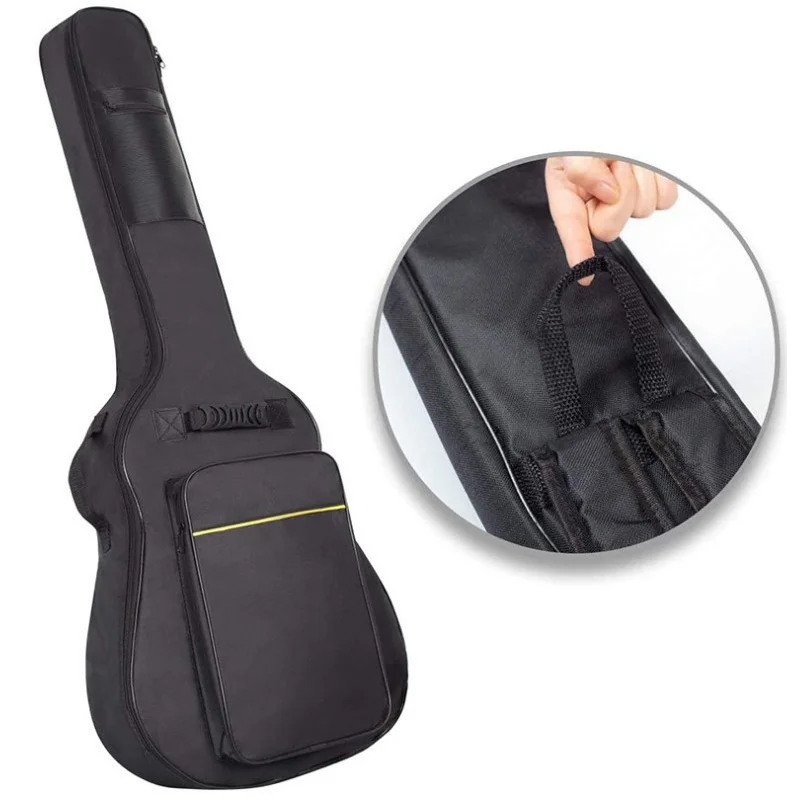 

Customized Waterproof Acoustic guitar bag Outdoor activity Durable Guitar backpack with shoulder