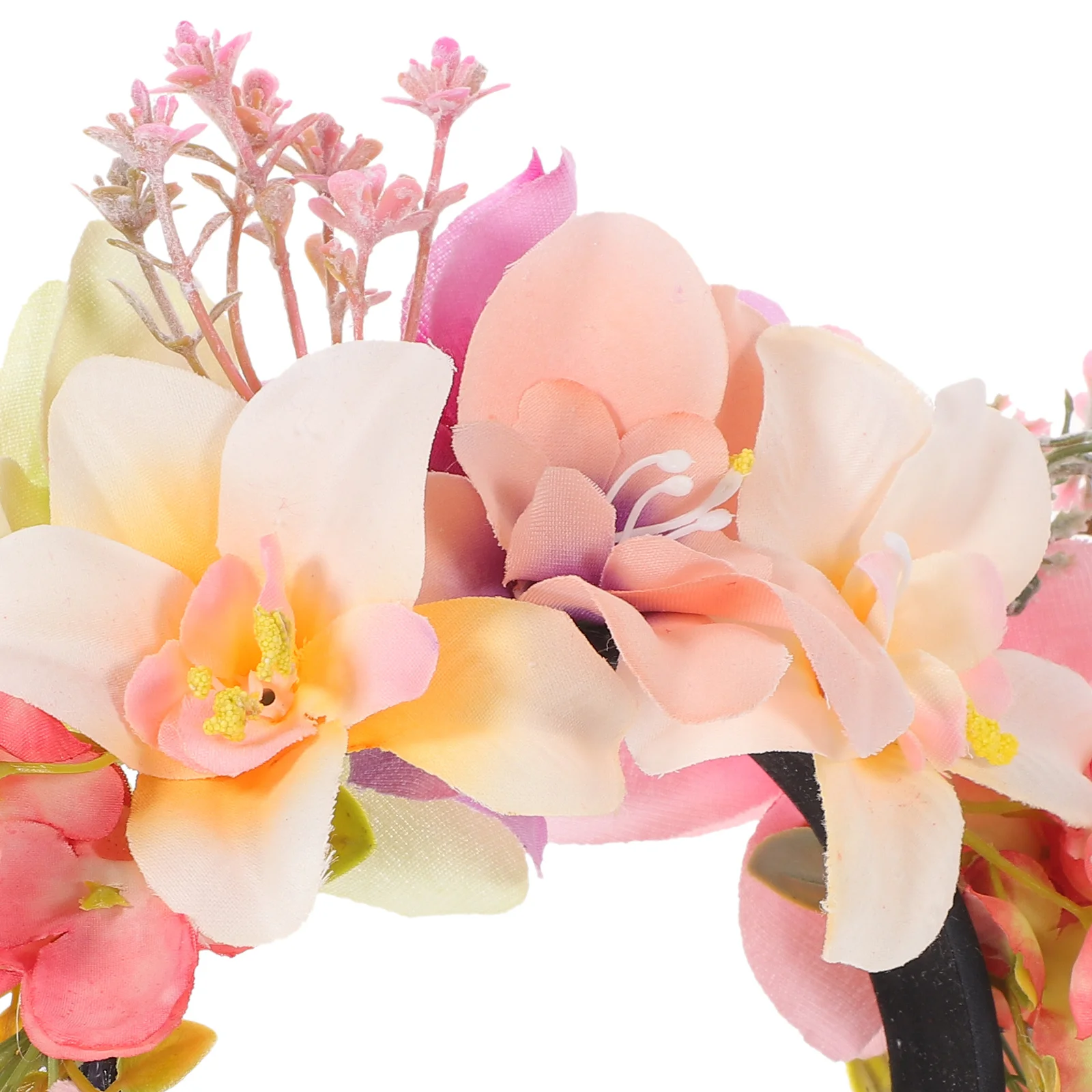 

Fabric Flower Headband Romantic Lily Design Lightweight for Valentines Weddings Parties Hair Accessories for Women Girls