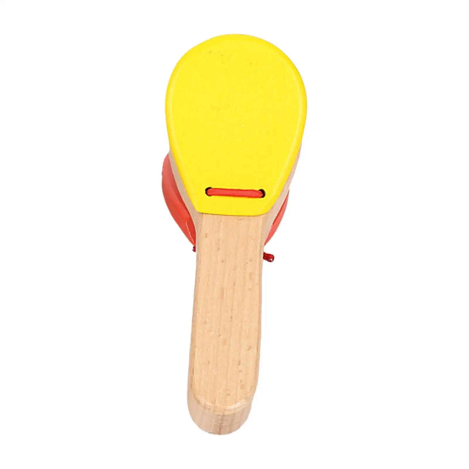 Castanets de dedo para niños y niñas, instrumento Musical de ritmo, juguete educativo para la primera infancia, Castanet Clapper de madera