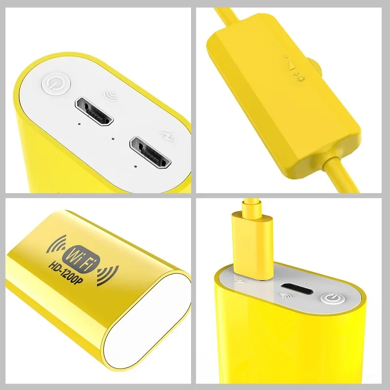 Камера-эндоскоп с Wi-Fi, 8 мм, HD1200P, IP67