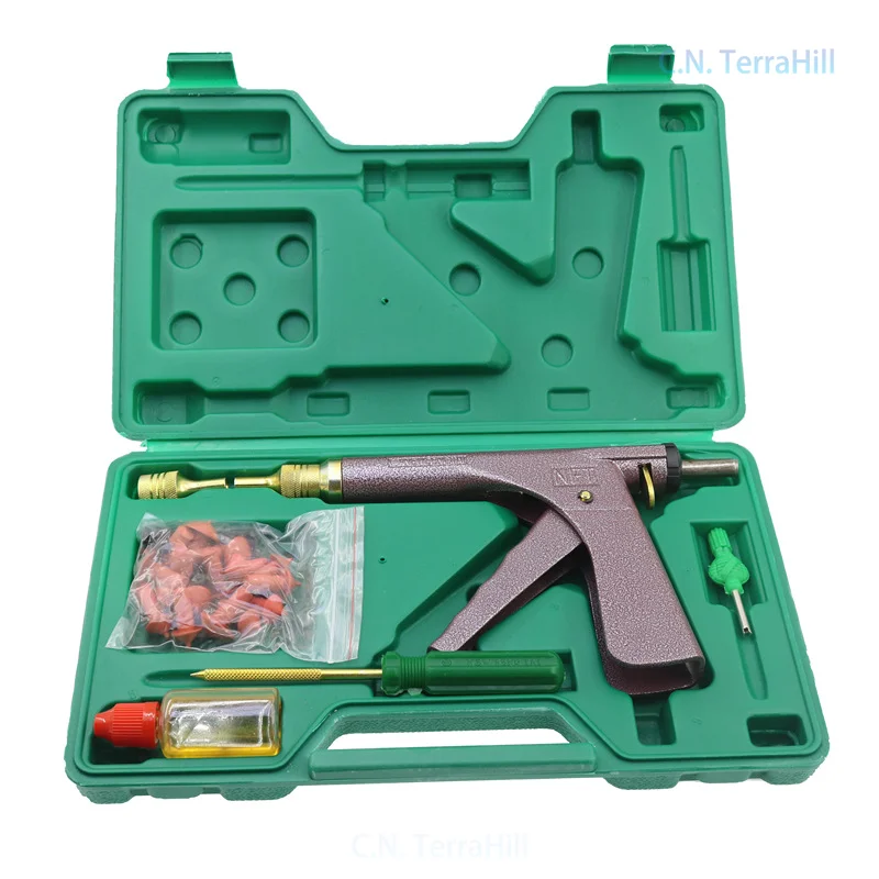 Tubeless Tire Repair Kit for Electric Motorcycle and Scooter, Mushroom Nail Rubber Plugs with Tire Repair Tools