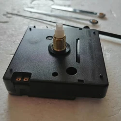 Clock Mechanism With Needles Screw Quartz Trigger Movement Sweep Wall Accessory With 3196 Black Hands DIY Kits Spare Parts