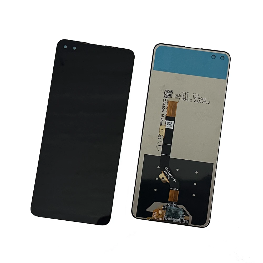 6.85 "ทดสอบแอลซีดีสำหรับ infinix ศูนย์ดิจิไทเซอร์จอแสดงผล LCD แบบสัมผัสหน้าจอ8 X687สำหรับ infinix ศูนย์8i X687B ชิ้นส่วนประกอบ LCD