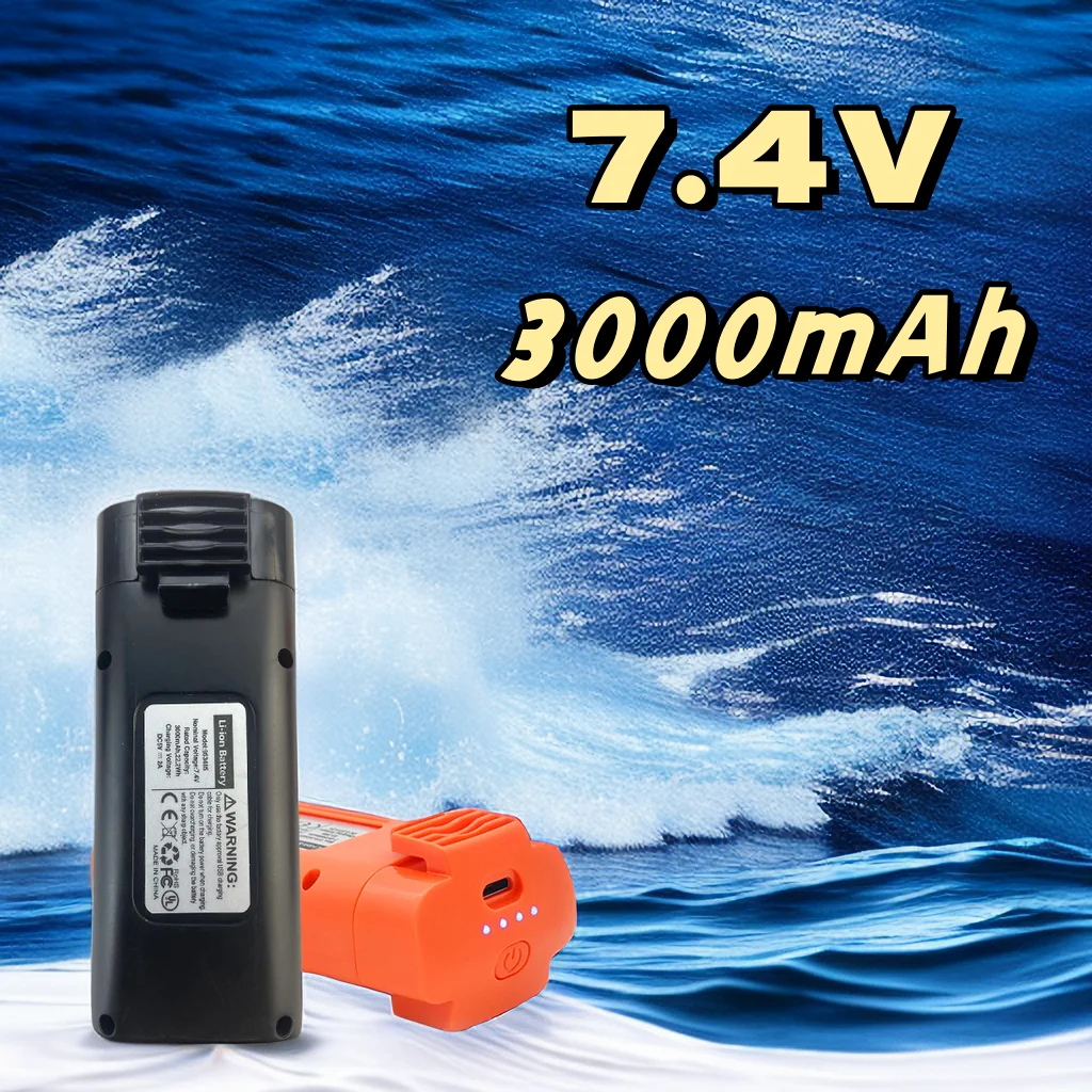Per SG108 SG-108 Batteria ricaricabile Batteria Lipo da 7,4 V 3000 mAh