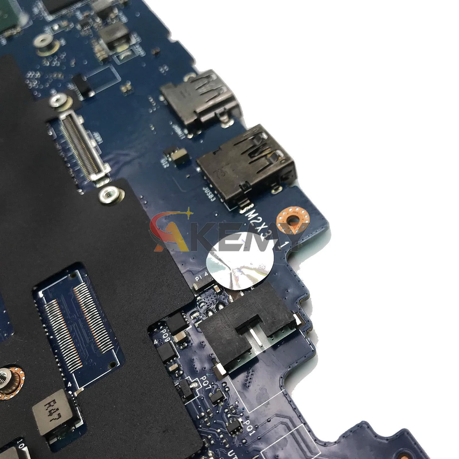 Para dell latitude 5580 placa-mãe do portátil LA-E092P 07w357 0309w1 07rd9d 0dvmc 0309w1 i5 i7 930mx notebook mainboard testado ok