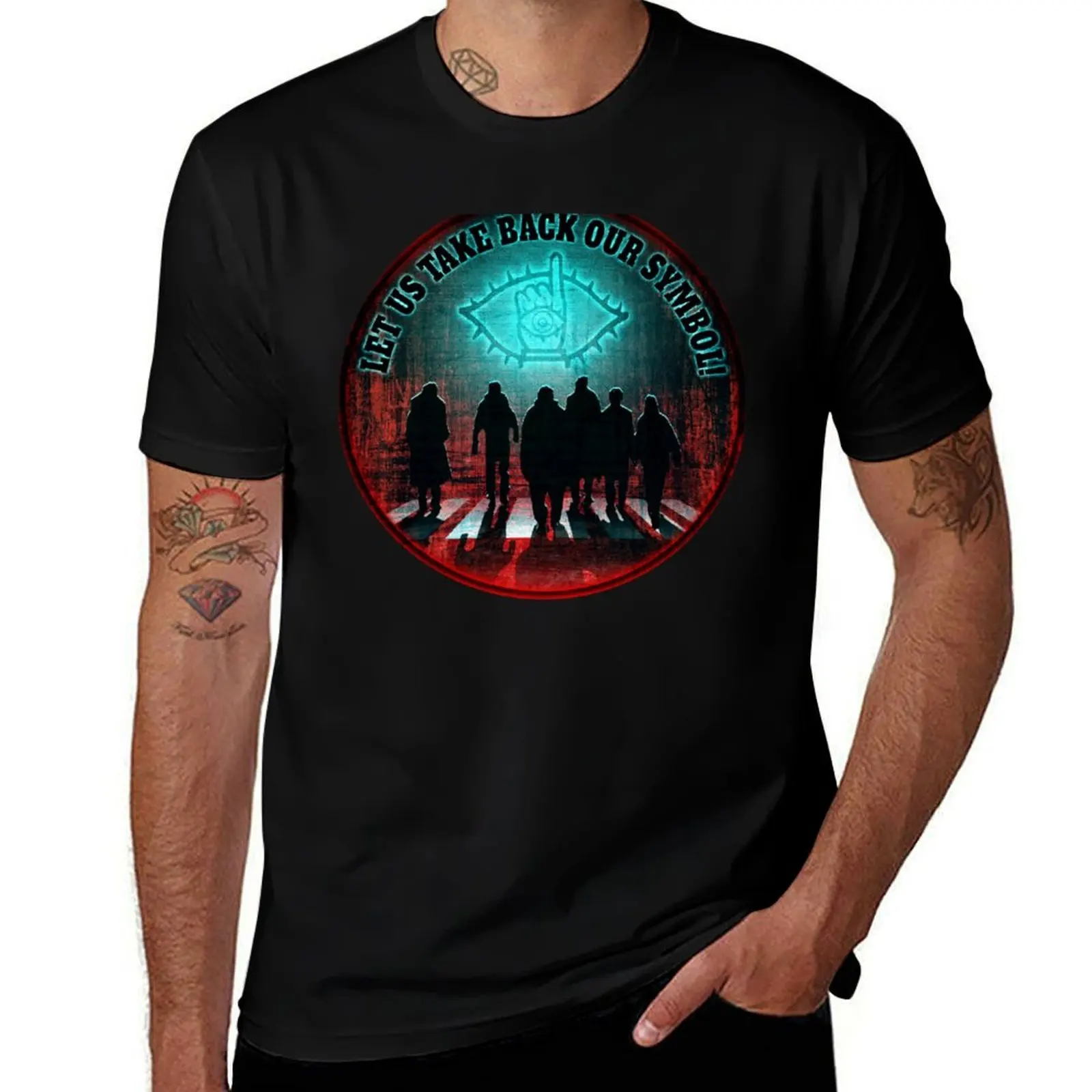 CBoys - Laissez-nous reprendre notre symbole! T-Shirt Breathable Mesh Panel T-Shirt