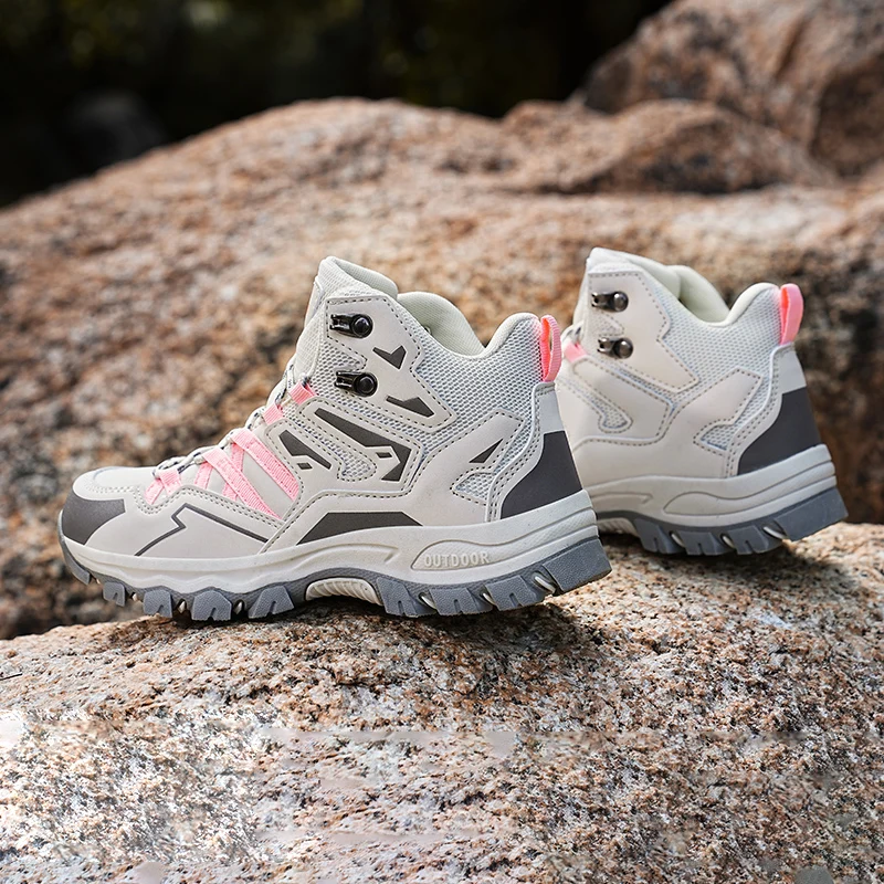 Summer New Men Hiking Shoes Outdoor Trekking Sports Climbing Camping Boots Non-slip Waterproof Walking Jogging Trainers Sneakers