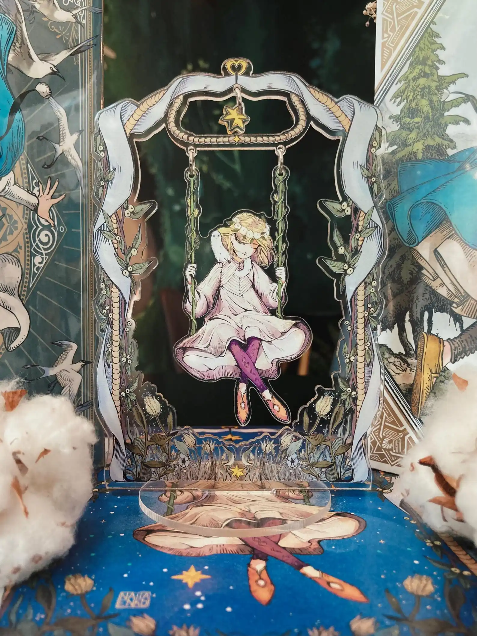 REINVENTURAR EN STOCK PRECOMANDA: Figura acrílica interactiva de Coco de Witch Hat Atelier, Colección DIY, Juguetes, Regalo para amigo, Regalo de vacaciones