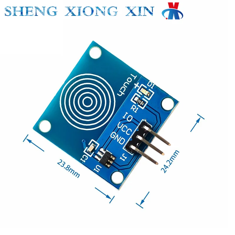 10pcs/Lot TTP-223B Touch Sensor Module Tactile Switch 1 Way
