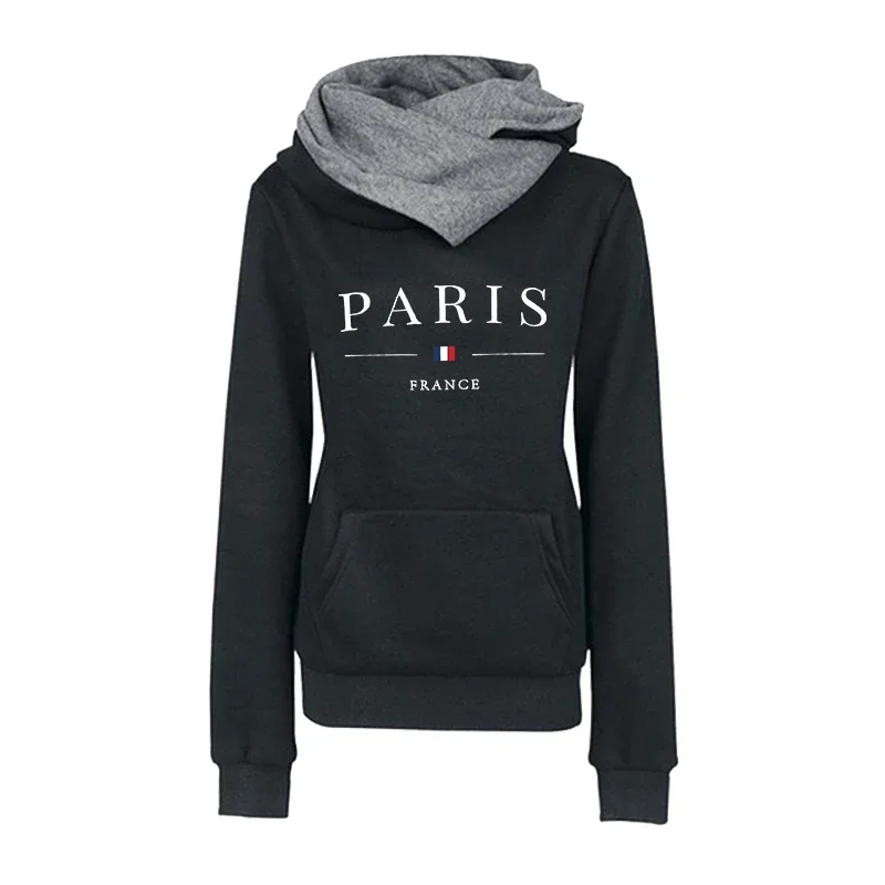 Casual Donna Moda Autunno Inverno Felpe con cappuccio di qualità Tuta da donna Stampa Pantaloni sportivi singoli Comfort All'aperto Jogging quotidiano Palestra