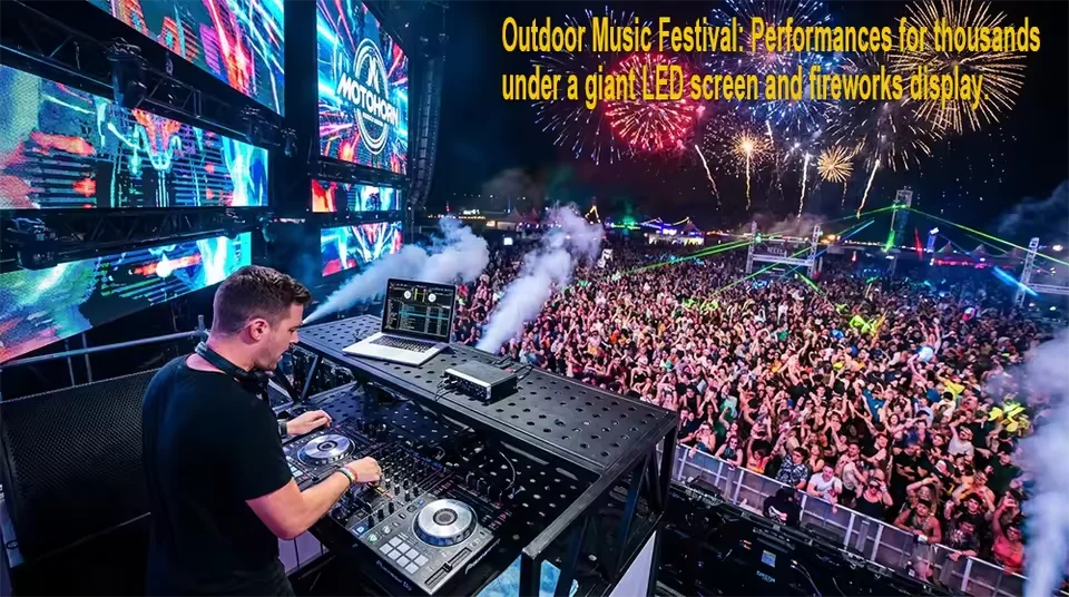 Design Mingtang Stage Booth Foldable Stand LED Station Mobile Pliable Folding DJ Mixer Truss Portable for DJ