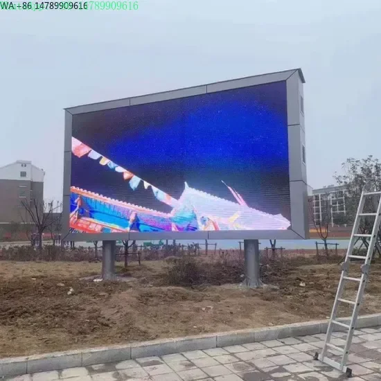Custom Weatherproof Outdoor LED DisplayHigh Quality Outdoor High Bright Video Advertisement Display
