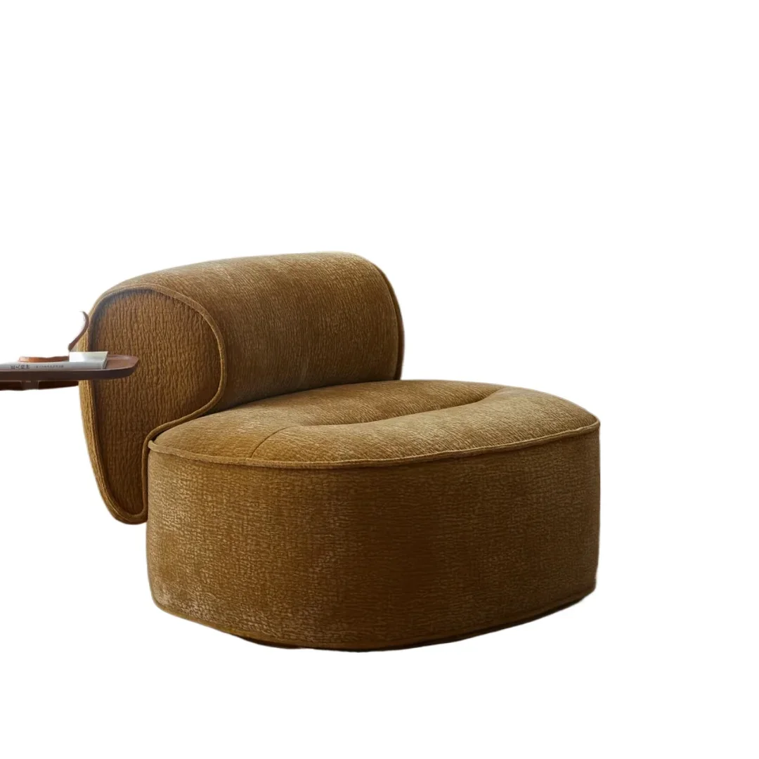 

Simple light luxury lazy sofa B & B hotel home fabric sofa chair