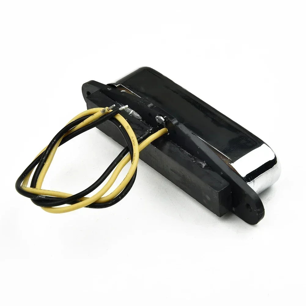 

Coil Guitar Pickup Electric Guitar For Guitar Neck/Bridge Pickup Metal + ABS Silver/ Black Durable New