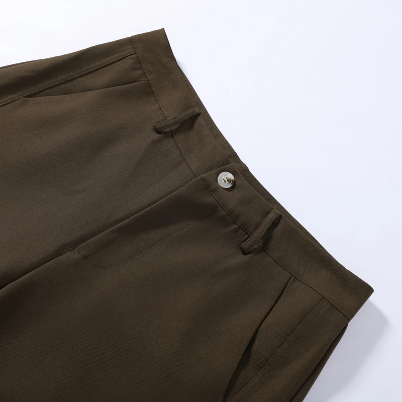 Mantel, Tube Top und Hose 3-teiliges Set für Damen, Sexy Laternenärmel-Jacke mit Reißverschluss, Gerüschte Lose Jacke, Hochgeschnittene Weite Hose, Outfit – Detail 9