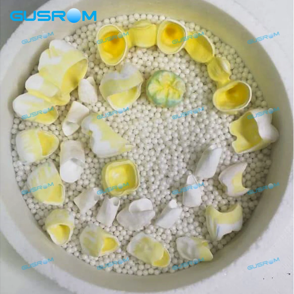 GUSROM UT الأبيض زركونيا كتلة 98 مللي متر عالية شفافة الأسنان زركونيا القرص ل CAD/CAM القشرة الجمالية استعادة التاج الأمامي