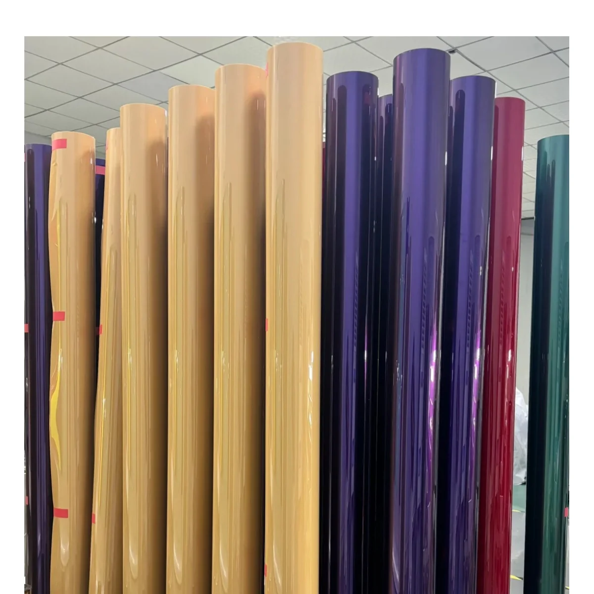 TPU PPF 7.5mil Black Blue Red Scratch Self Healing Lamination Paint Protection Film Roll Auto Foil Car Body Wrap Sticker Coating