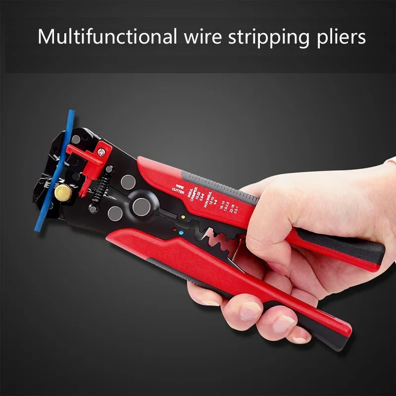 Wire Stripper Tools Multitool Plier Crimper Cable Cutter Multifunctional Stripping Tool Crimping Pliers Terminal 0.2-6.0mm Tool