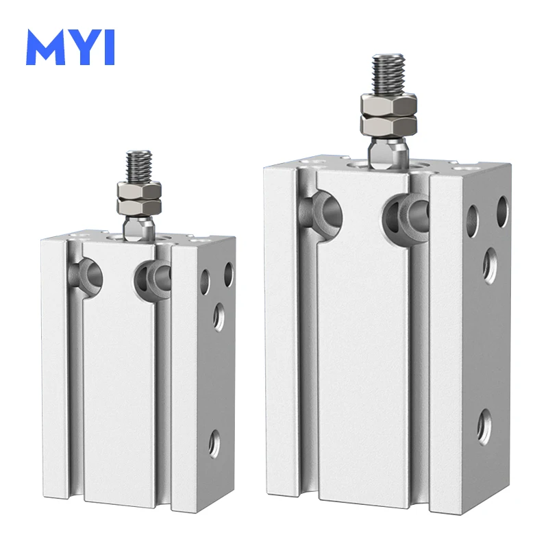 CDU Series Pneumatic Air Cylinder Bore 5/10/16/20/25/32 Storke 5 10 15 20 25 30 35 40 45 50 60 70mm Free Mount Cylinder