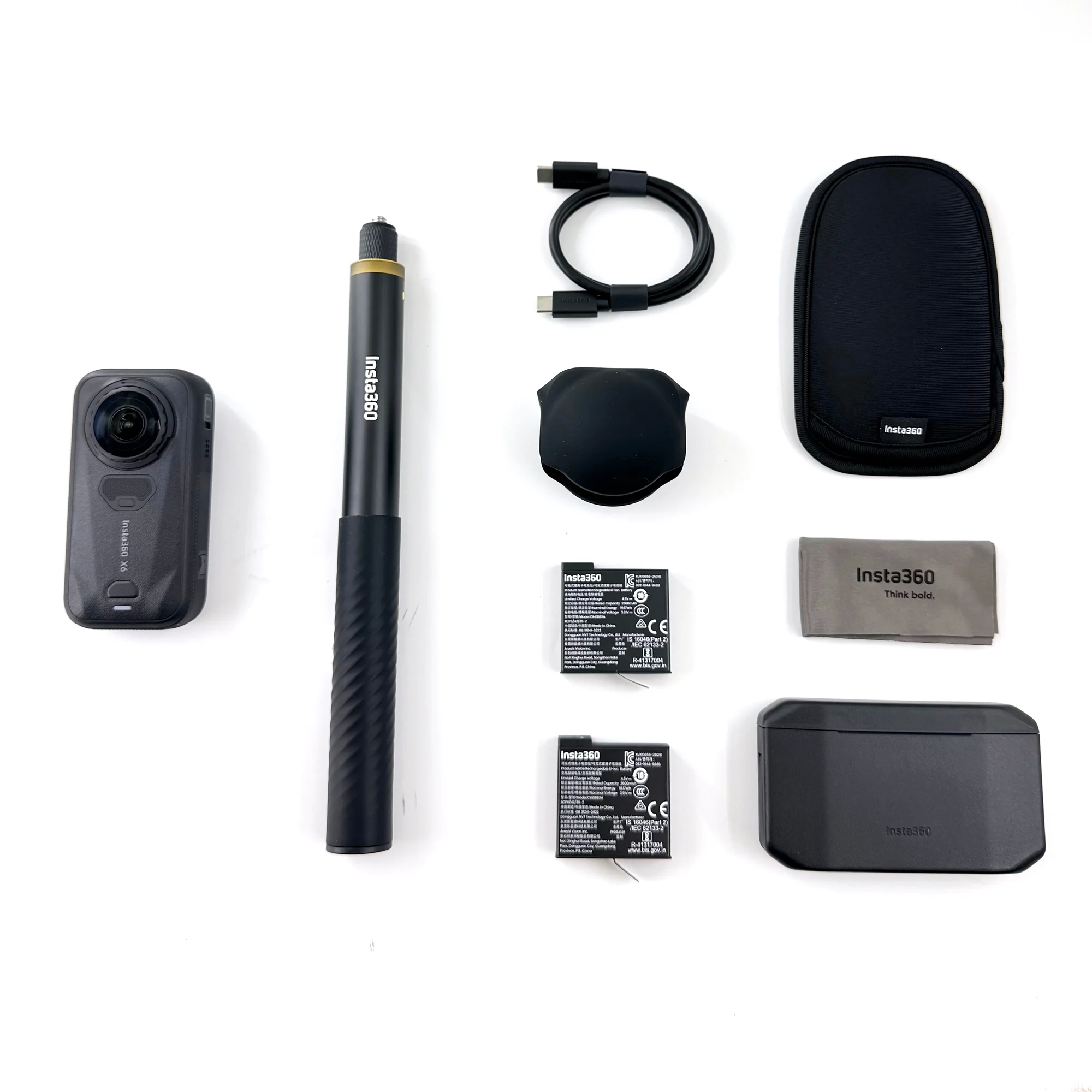 Insta360 X6 Essentials Bundle 360° Action Camera