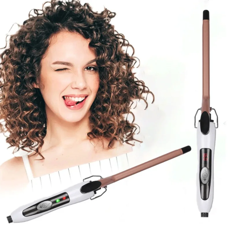 

professional 9mm 13m 16mm curling iron Hair waver Pear Flower Cone Ceramic curling wand roller beauty Salon Hair Curlers