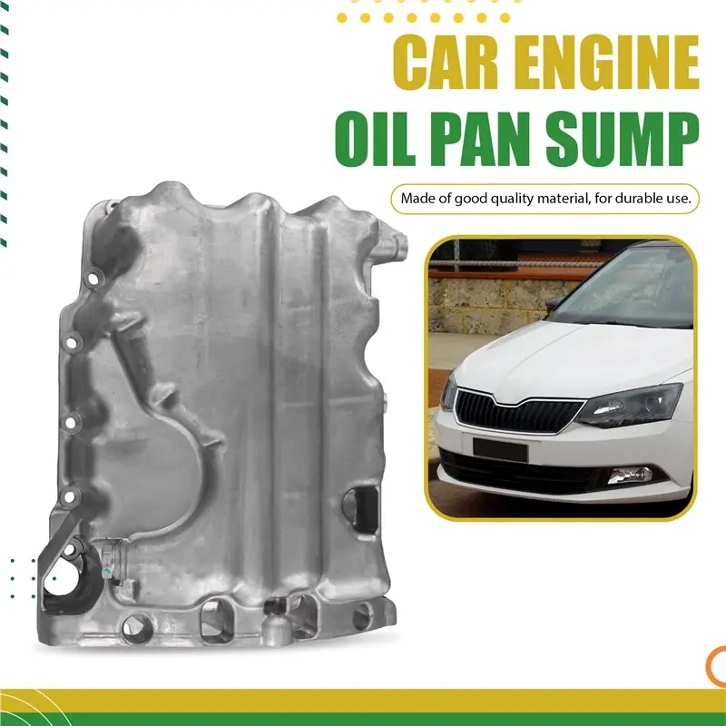 X39A-Motor Aluminium Ölwanne Sumpf 04C103603K 04C103603Q 04C103601C Für VW Seat Skoda Fabia Octavia 1,0 Ölwanne Shell